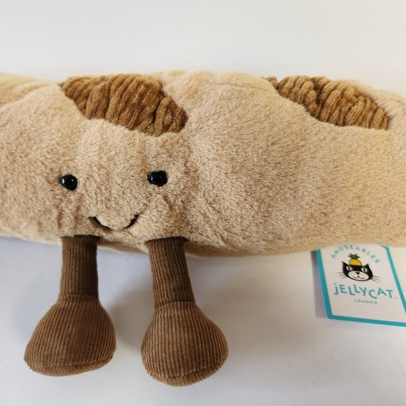 Jellycat Amuseables Baguette 13" Plush A2BAGET Authentic Jellycat London New - Picture 4 of 7